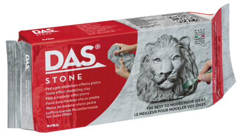 DAS Stone lufttørkende leire, 1 kg