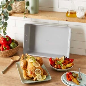 Tefal keramisk ildfast form, 40 x 28 cm