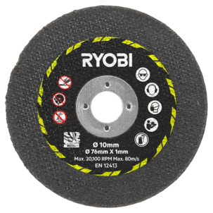 Ryobi RAKCOT03 kutteskiver fliser / plast / metall, 3-pakning