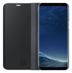Flipfodral Galaxy S8 Plus, Samsung Clear View Standing Cover