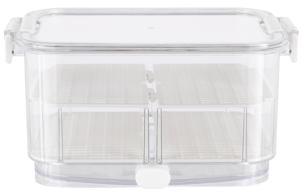 Duo Medium oppbevaring grønnsaker, 2,4 l