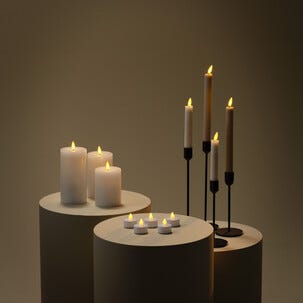 Northlight kubbelys LED med timer og touch, 3-pakning