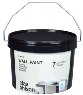 Väggfärg sidenmatt glans 7, volym 3 liter