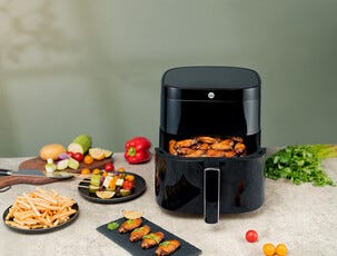 Wilfa Dual Fry airfryer, 6 liter AFD-60B