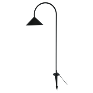 Northlight solcellslampa markspjut metall 83 cm