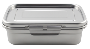 Matlåda i rostfritt stål