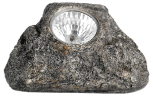 Solcellelykt stein 9,5 cm