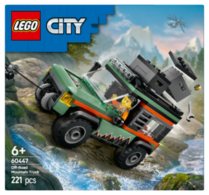 LEGO City 4-hjulsdriven terrängbil för bergskörning 60447, från 6 år