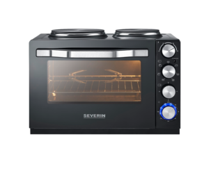 44–5664 Severin TO 2074 Pöytäliesi, jossa uusi, 30 l, 2500 W