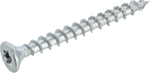 Träskruv försänkt, helgängad T 