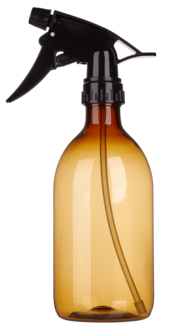 Suihkepullo läpinäkyvä, 500 ml