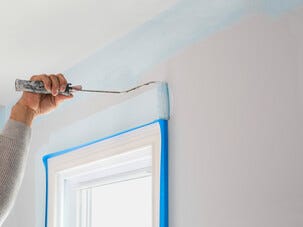 ScotchBlue blå maskeringsteip utendørs, smal, 24 mm × 41 m