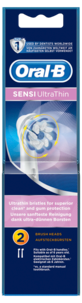Borsthuvud refill Oral-B Sensi Ultrathin, 2-pack