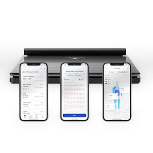Withings Body Scan badevekt med kroppsanalyse, WiFi