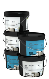 Väggfärg sidenmatt glans 7, volym 3 liter