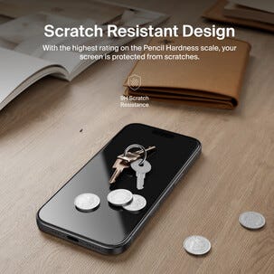 Belkin Recycled InvisiGlass skjermbeskytter for iPhone 17 Pro Max