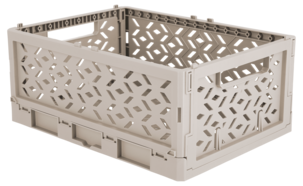 Klappboks av resirkulert plast, large 33 x 24,5 x 13,8 cm