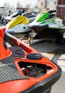 CTEK CT5 Powersport 12 V batterilader for MC, ATV og snøscooter