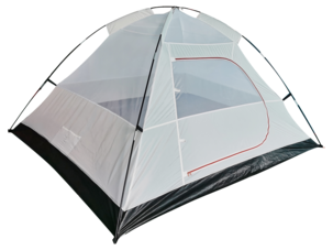 Telt for 2–3 personer, vannsøyle 2000 mm – camping, fottur