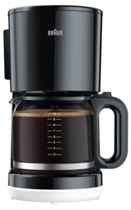 Braun Breakfast 1 kaffetrakter KF1100BK, svart