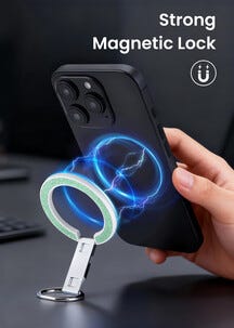 Anmiki glitter ringhållare magnet med mobilgrepp, mobilställ