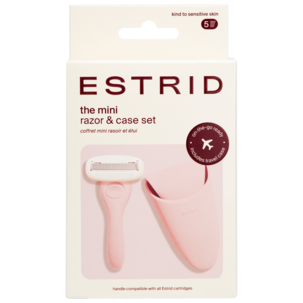 Estrid Mini rakhyvel med resefodral