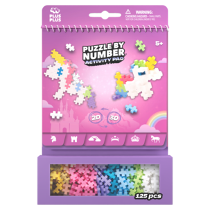 Plus Plus Activity Pad Fairy Tales 125 palaa, yli 5-vuotiaille