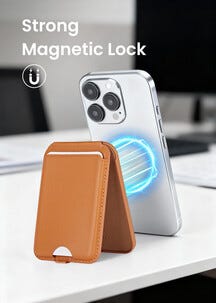 Anmiki MagSafe magnetisk kortholder med stativ