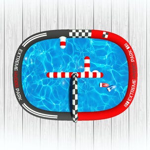 Hydro Racers radiostyrda båtar med poolbana