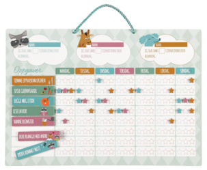 Magnetisk belønningstavle 