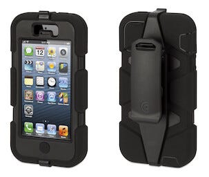 Griffin Survivor, deksel for iPhone 5