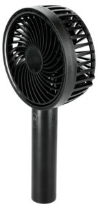 Håndvifte med USB og bordstativ