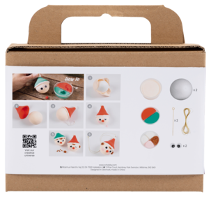 Creativ Company Gör egna julgranskulor, från 6 år