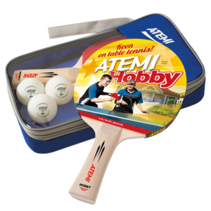Pingisset hobby 2 pingisracket, 3 bollar