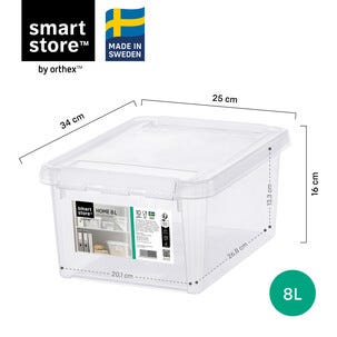 SmartStore Home förvaringslåda med lock