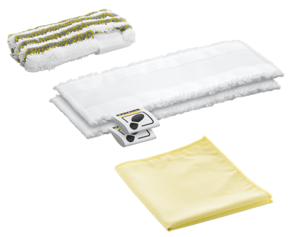 Mikrofiberkluter til Kärcher dampvasker EasyFix bad, 4-pakning