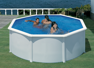 Stålramspool komplett Ø 3,5 m Swim & Fun