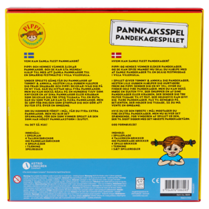 Pippi Långstrump Pannkaksspelet brädspel barn, från 4 år