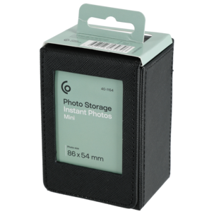 Valokuvalaatikko pikakameran valokuville, minikoko