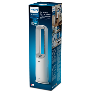 Philips Air Performer AMF765/10 luftrenser med vifte, 70 m2