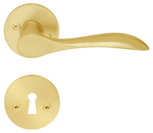 Beslagsboden B857 dörrhandtag med nyckelskylt, innerdörr