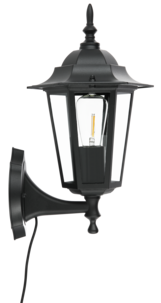 Northlight vegglampe solcelle klassisk 