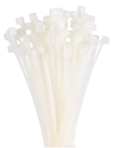 Buntband vita, 100-pack