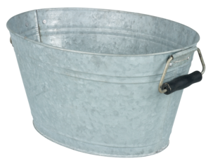 Zinkbalja 10 liter