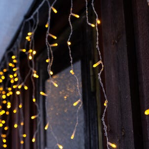 Jääpuikko valosarja, lämpimän valkoinen LED, Northlight, jatkettava