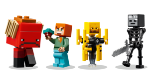 LEGO Minecraft Lavastriden i Nether 21266, från 6 år