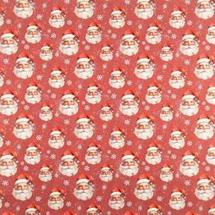 Julepapir med julemotiv 70 cm x 4 m