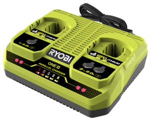 Ryobi batteriladdare 2 portar One+ 18 V RC18240