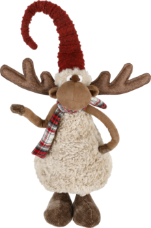 Julälg Roffe, dekorationsfigur inomhus, 53 cm