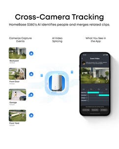 Eufy SoloCam E42 overvåkningskamera 4K med solcelle, 2-pakning